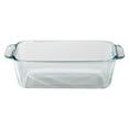 thumbnail image 1 of Pyrex 1.5-Quart Clear Basics Glass Loaf Pan (Set of 2), 1 of 1
