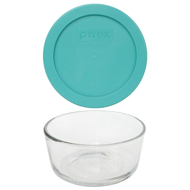 Pyrex 7200 2-cup Glass Storage Bowls Set of 2 