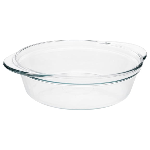 Pyrex 1143009 2.5-Quart Deep 9.5in Pie Plate  Perfect for Sweet Rolls, Pot Pies, and Pies