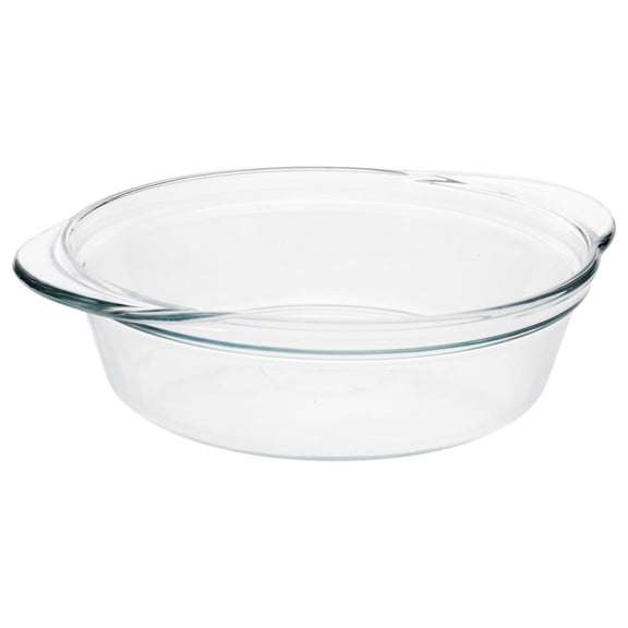 Pyrex 1143009 2.5-Quart Deep 9.5in Pie Plate  Perfect for Sweet Rolls, Pot Pies, and Pies