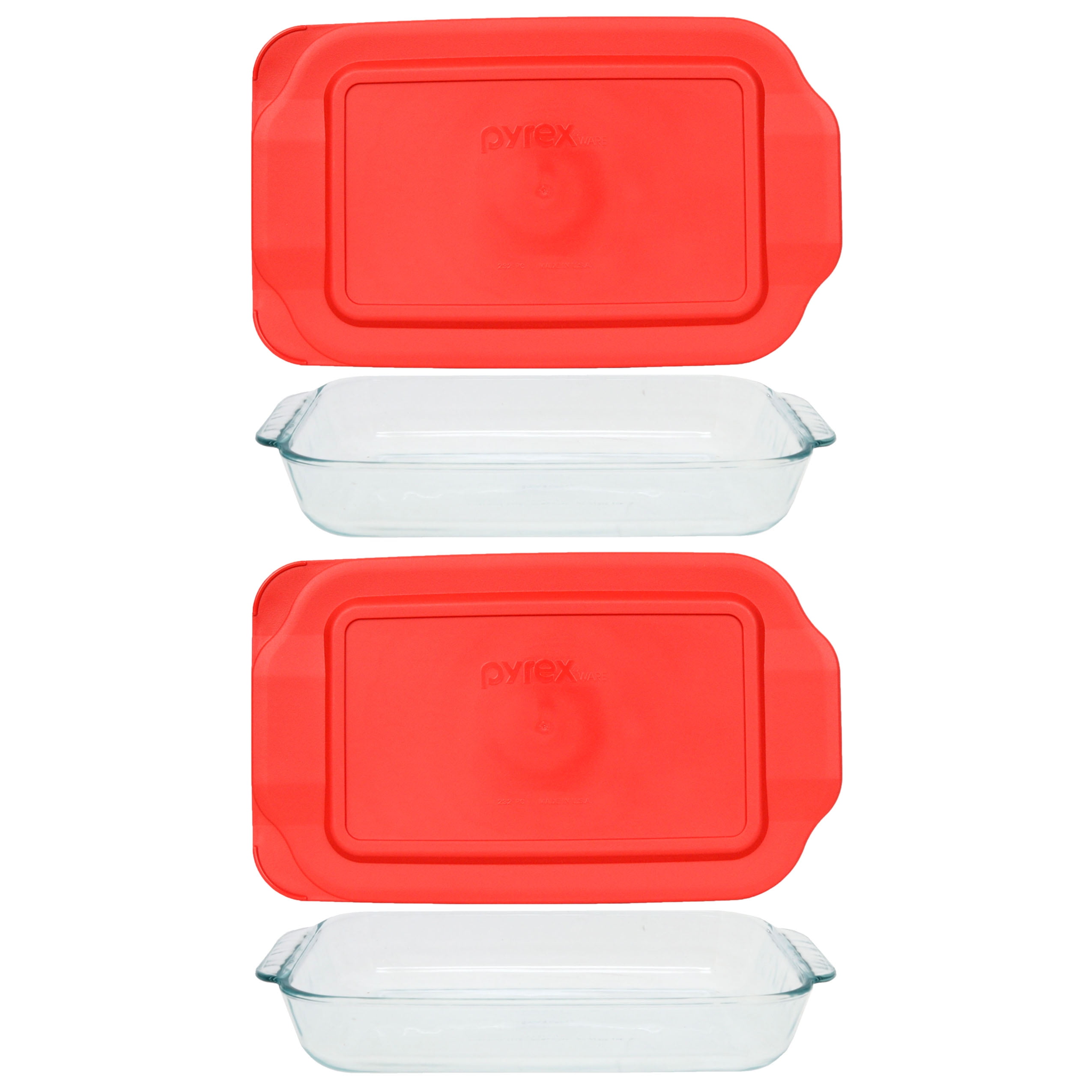 Pyrex dishes with sale lids