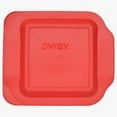 thumbnail image 1 of Pyrex 222-PC Red Square Plastic Food Storage Replacement Lid Cover, 1 of 3