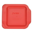 thumbnail image 1 of Pyrex 222-PC Red Square Plastic Food Storage Replacement Lid Cover, 1 of 2