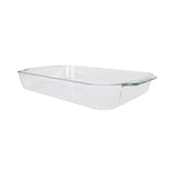 Large Pyrex 233 Bakeware - 3qt Clear Glass Oblong Baking Casserole Dish ...
