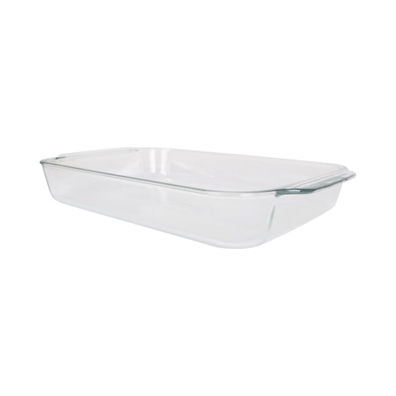 Large Pyrex 233 Bakeware - 3qt Clear Glass Oblong Baking Casserole Dish ...