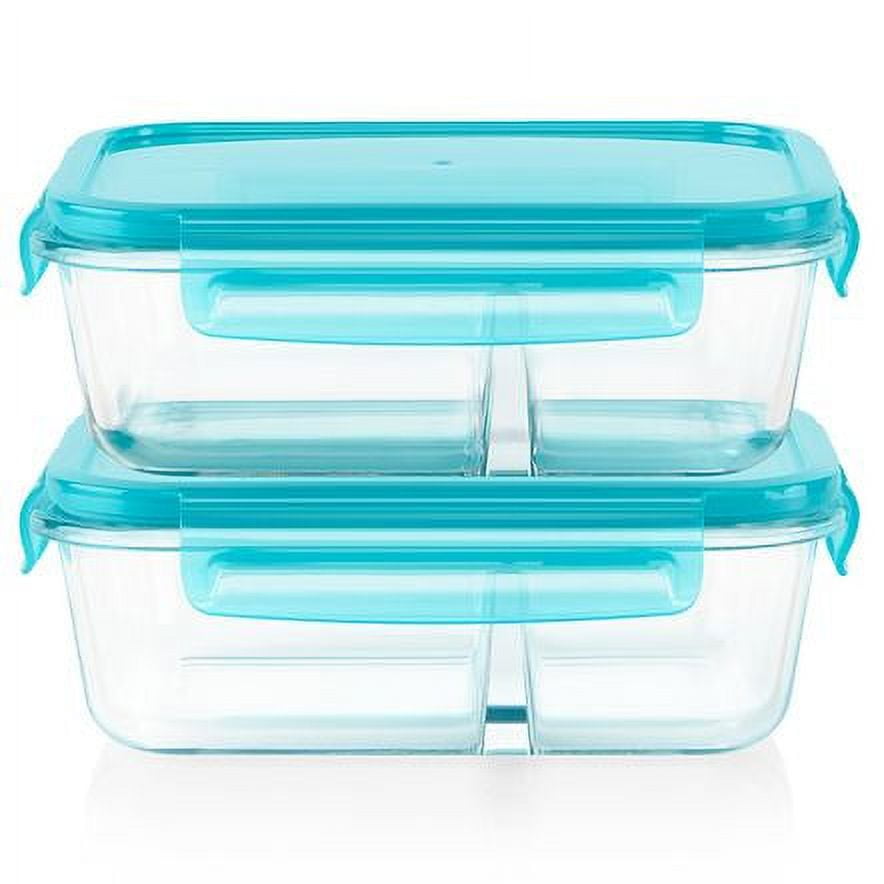 Total Solution® Pyrex® Glass 4-piece Rectangular Food Storage Value Pack