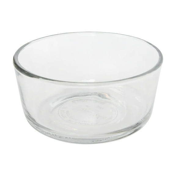 Pyrex 7200 2-Cup Round Clear Glass Storage Bowl (Lids Sold Separately)