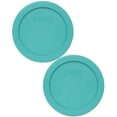 thumbnail image 1 of Pyrex 7200-PC 1136963 2 Cup Turquoise Lid (2-Pack), 1 of 3
