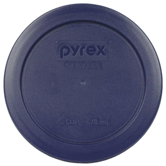 Pyrex 7200-PC Blue Round Plastic Food Storage Replacement Lid Cover