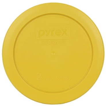 Pyrex 7200-PC Butter Yellow Plastic Food Storage Replacement Lid Cover