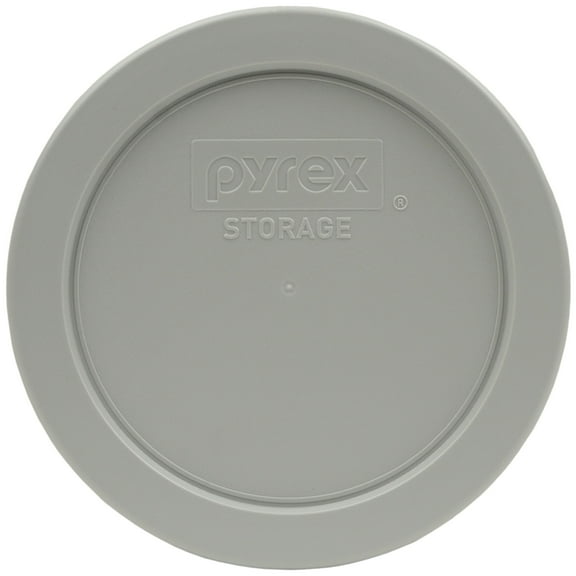 Pyrex 7200-PC Jet Gray Round Plastic Storage Replacement Lid Cover