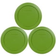 thumbnail image 1 of Pyrex 7200-PC Lawn Green Plastic Food Storage Lid Cover (3-Pack), 1 of 3