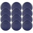 thumbnail image 1 of Pyrex 7200-PC Round Blue Replacement Plastic Lid Cover (12-Pack) for Pyrex 7200 2-Cup Bowl (Sold Separately), 1 of 2