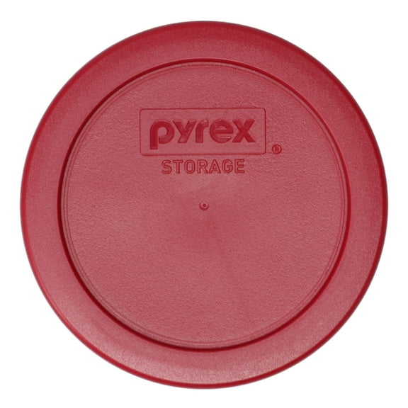 Pyrex 7200-PC Sangria Red Round Plastic Storage Replacement Lid Cover