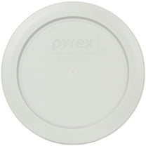 Pyrex 7200-PC Sleek Silver Round Plastic Storage Replacement Lid Cover