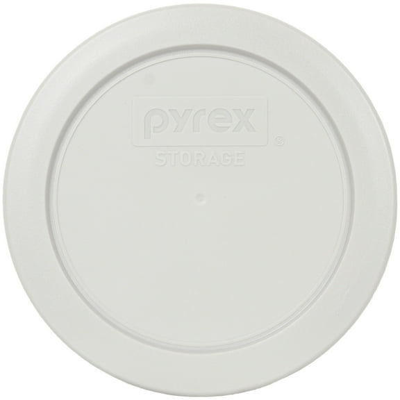 Pyrex 7200-PC Sleek Silver Round Plastic Storage Replacement Lid Cover