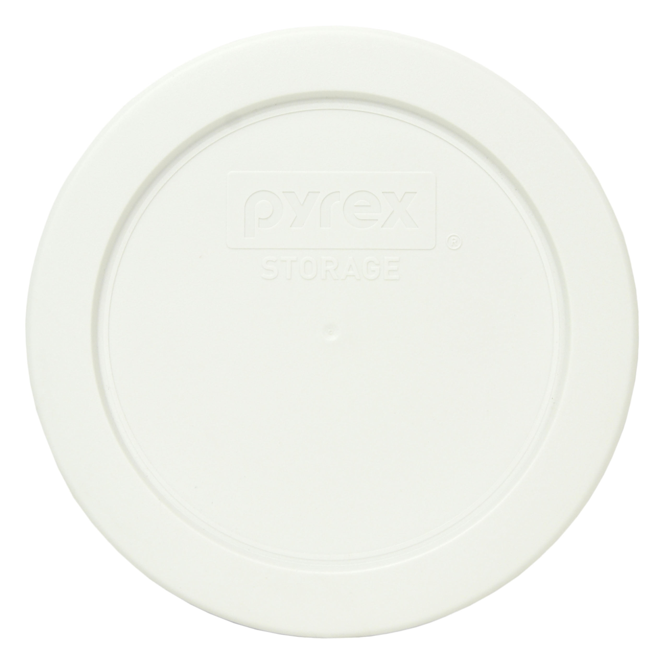 Pyrex 7200PC White Round Plastic Replacement Lid Cover
