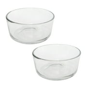 Pyrex 7200 Simply Store 2-Cup Round Clear Glass Food Storage Bowl 2-Pack