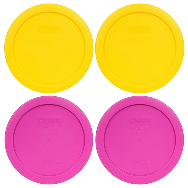 Pyrex 4-Cup Marine Blue Replacement Lid - Made In USA Plastic Food Storage Cover