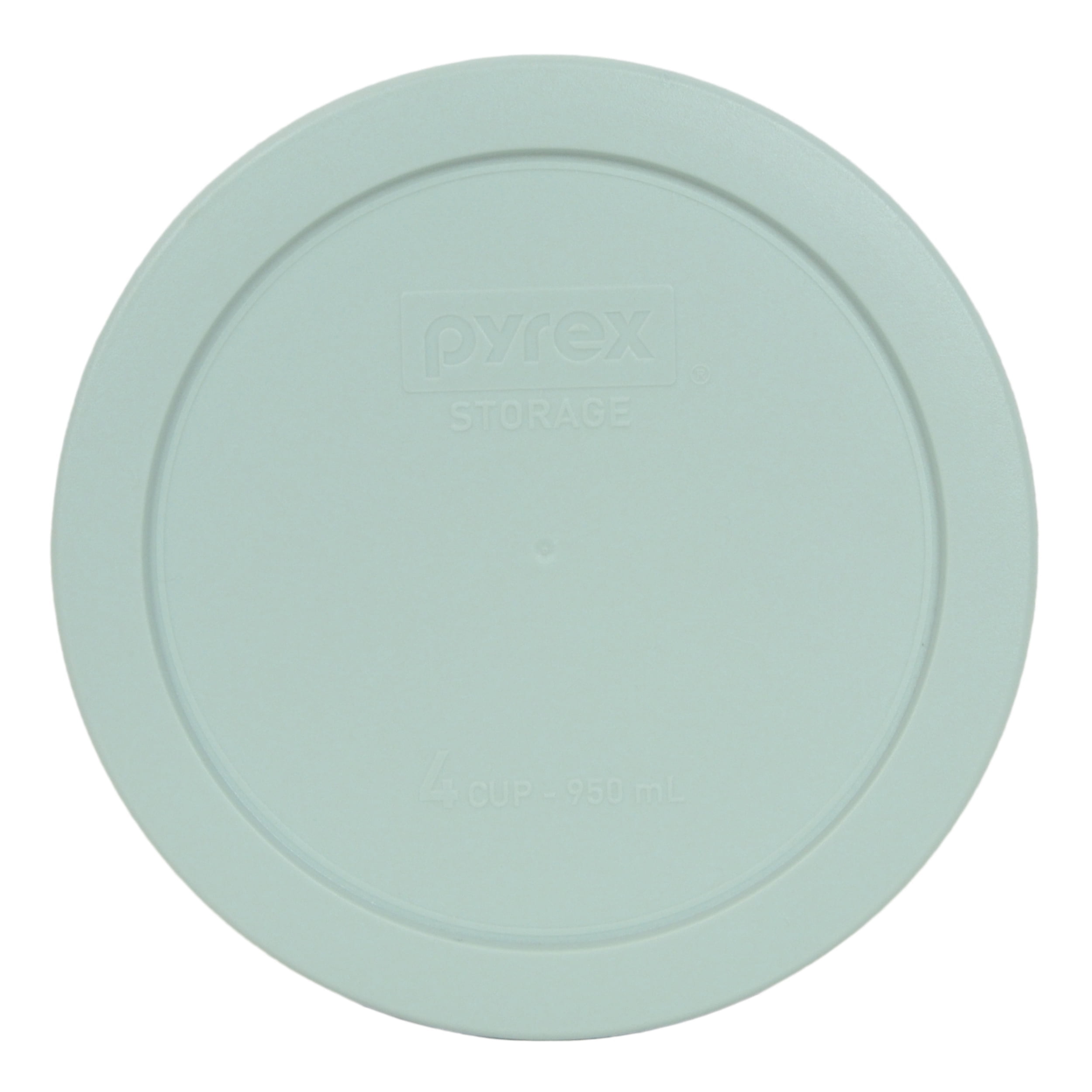 Pyrex 7201-PC Meyer Lemon Yellow Plastic Lid - Fits 4-Cup Glass Bowl, Dishwasher Safe