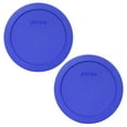 thumbnail image 1 of Pyrex 7201-PC Sapphire Blue Plastic Food Storage Replacement Lid Cover (2-Pack), 1 of 2