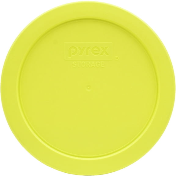Pyrex 7201-PC Yolk Yellow Round Plastic Replacement Lid Cover