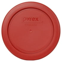 Pyrex 7202-PC Poppy Red Plastic Replacement Storage Lid Cover
