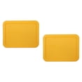 thumbnail image 1 of Pyrex 7210-PC 3-Cup Lemon Drop Yellow Food Storage Replacement Lid (2-Pack), 1 of 6