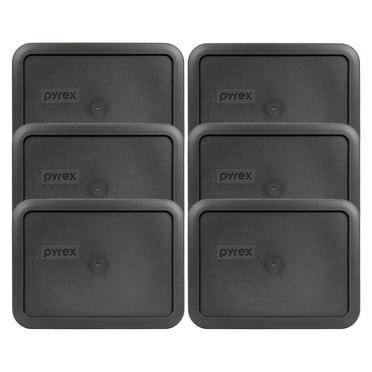 Pyrex 7212-PC 11-Cup Cobalt Blue Rectangle Replacement Lid (2-Pack ...