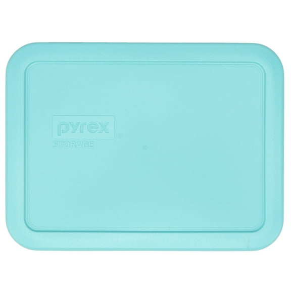 Pyrex 7210-PC Sun Bleached Turquoise Storage Rectangle Replacement Lid