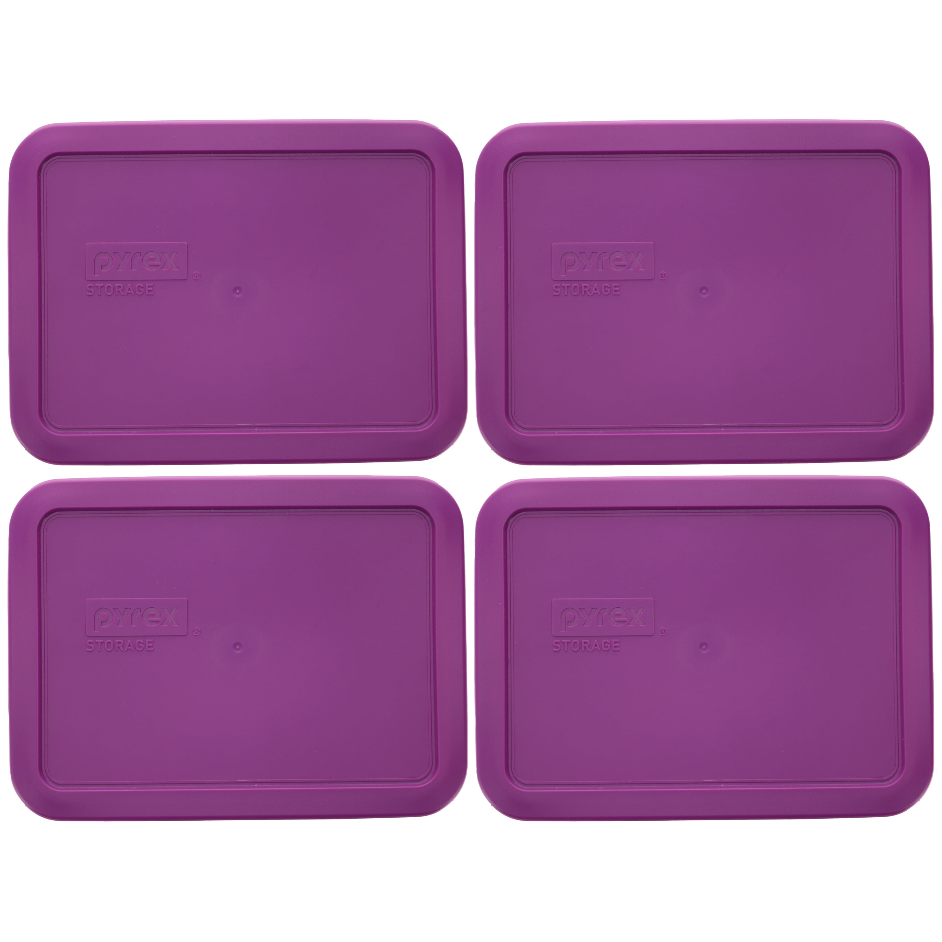 Pyrex 7210PC Thistle Purple Plastic Storage Rectangle Replacement Lid