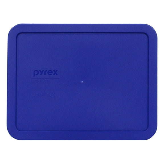 Pyrex 7211-PC Cobalt Blue Rectangle Plastic Storage Replacement Lid Cover