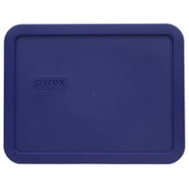 Pyrex 7211-PC Navy Blue Rectangular Food Storage Replacement Lid Cover
