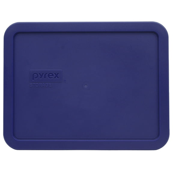 Pyrex 7211-PC Navy Blue Rectangular Food Storage Replacement Lid Cover
