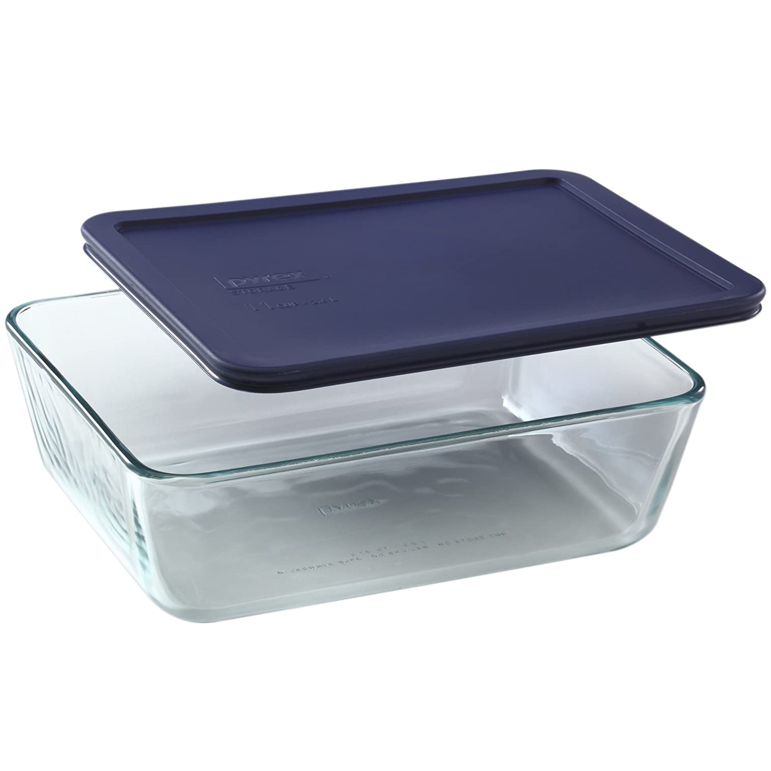 PYREX Multisize Glass Bpa-free Reusable Food Storage Container with Lid in  the Food Storage Containers department at
