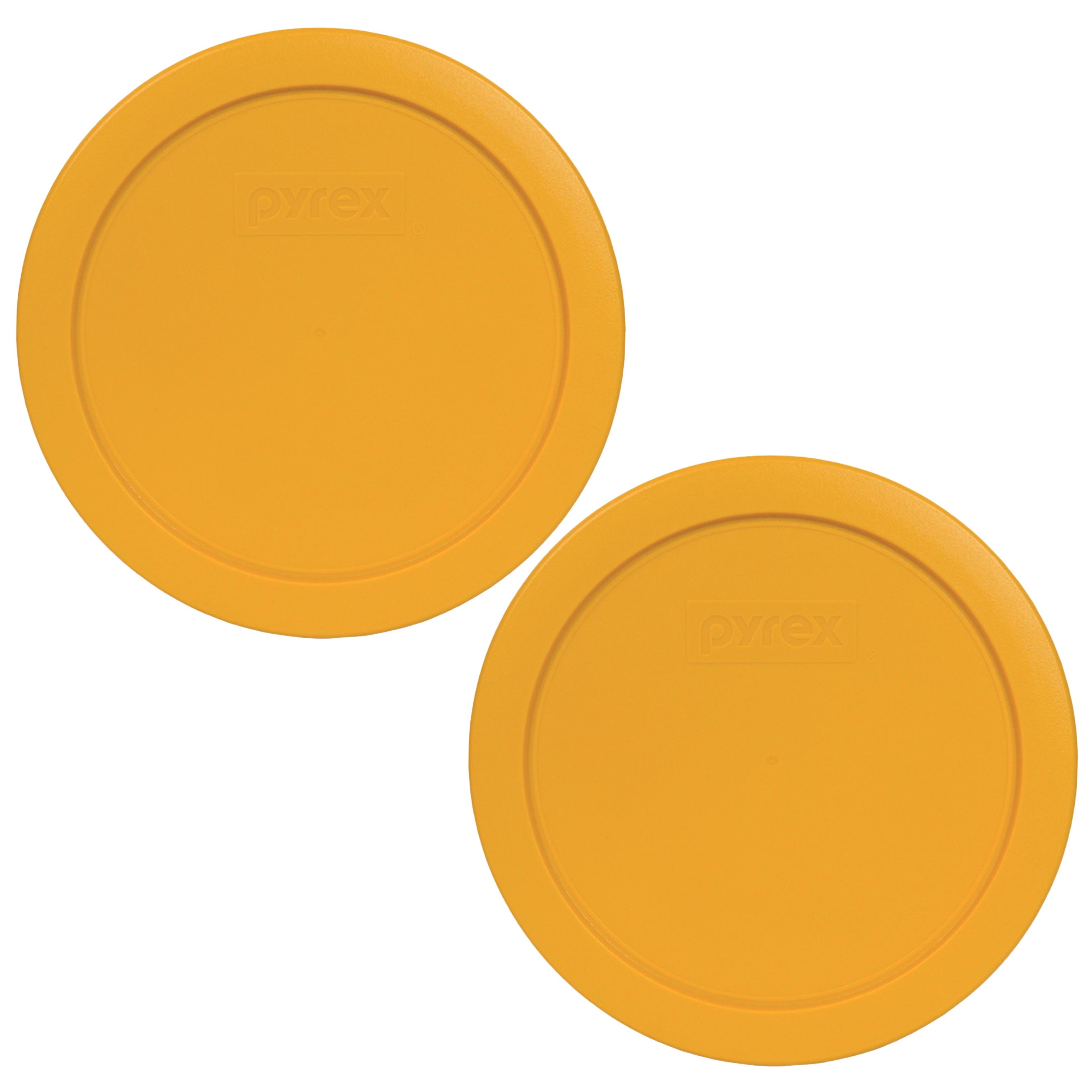Pyrex 7402-PC 6/7-Cup Lemon Drop Yellow Lid - 2 Pack - Walmart.com