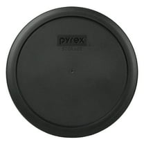 Pyrex 7402-PC Black Plastic Round Storage Lid Cover
