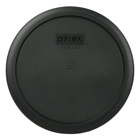 Pyrex 7402-PC Black Plastic Round Storage Lid Cover