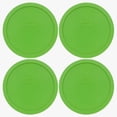 thumbnail image 1 of Pyrex 7402-PC Green Round Replacement Lid Cover (4-Pack) for Pyrex 7402 7-Cup Bowl (Sold Separately), 1 of 3