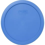 Pyrex 7402-PC Marine Blue Plastic Round Replacement Storage Lid Cover