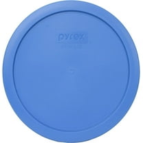 Pyrex 7402-PC Marine Blue Plastic Round Replacement Storage Lid Cover
