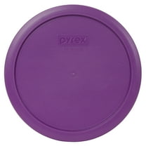 Pyrex 7402-PC Thistle Purple Plastic Round Storage Replacement Lid Cover