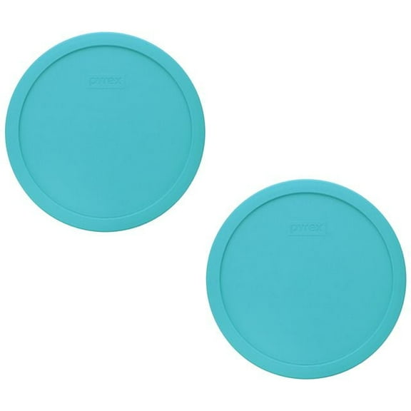 Pyrex 7403-PC 10-Cup Turquoise Green Mixing Bowl Lid (2-Pack)