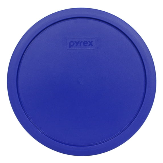 Pyrex 7403-PC Cadet Blue Plastic Round Food Storage Replacement Lid Cover
