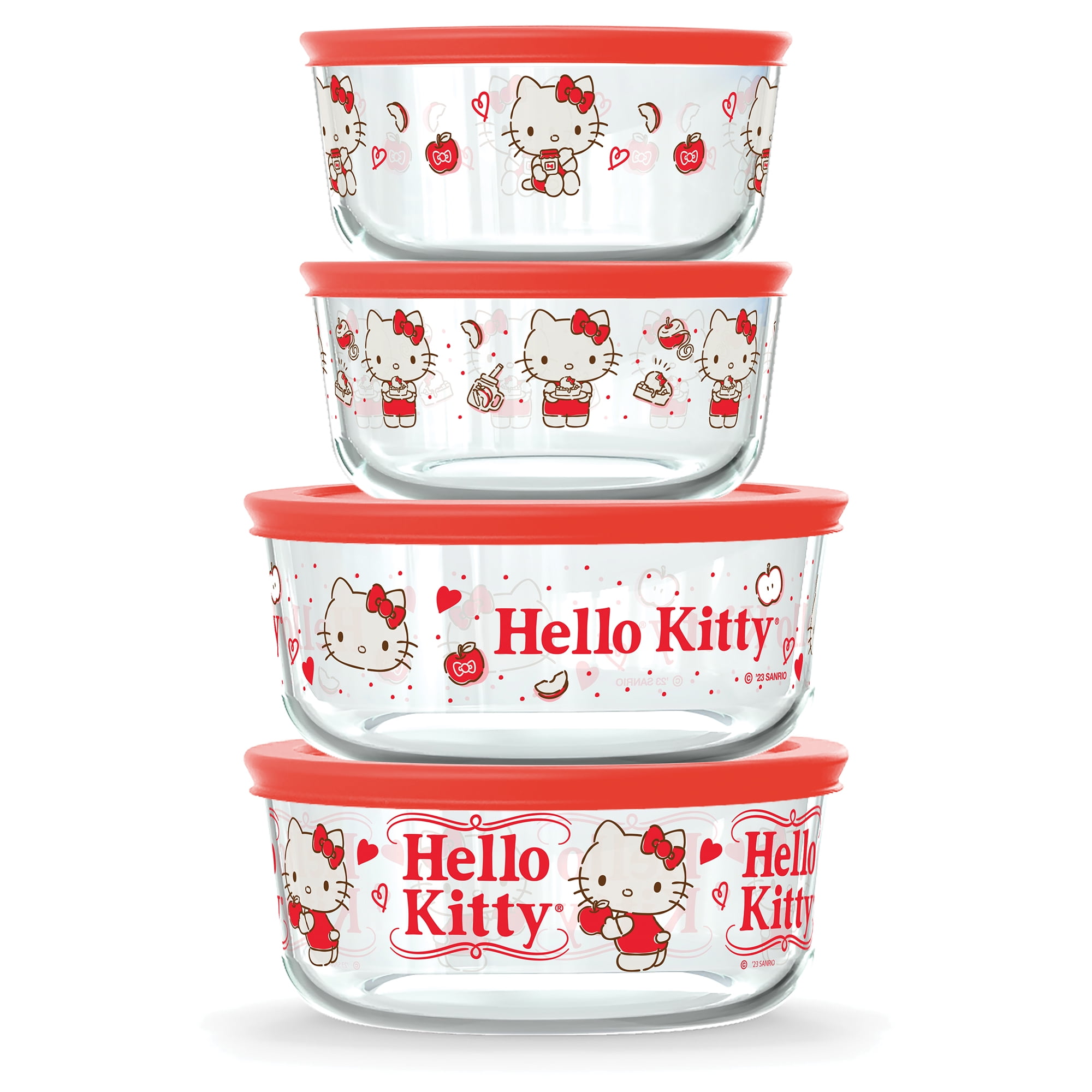 Pyrex 8-Piece Glass Storage Set