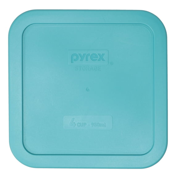 Pyrex 8704-PC Turquoise Food Storage Replacement Lid Cover - Walmart.com