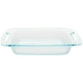 thumbnail image 1 of Pyrex C-232 2qt Easy Grab Clear Glass Rectangular Baking Dish, 1 of 2