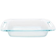 Pyrex C-232 2qt Easy Grab Clear Glass Rectangular Baking Dish