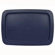 Pyrex C-232-PC Blue 2-Quart Plastic Rectangle Food Storage Replacement Lid Cover