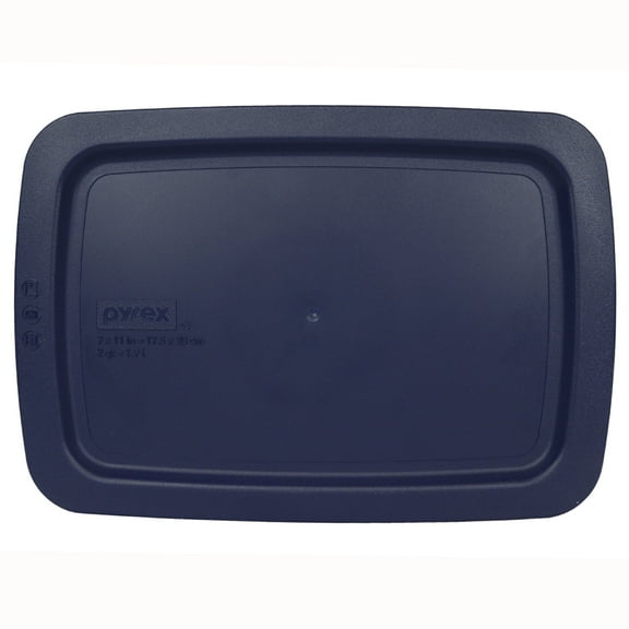 Pyrex C-232-PC Blue 2-Quart Plastic Rectangle Food Storage Replacement Lid Cover